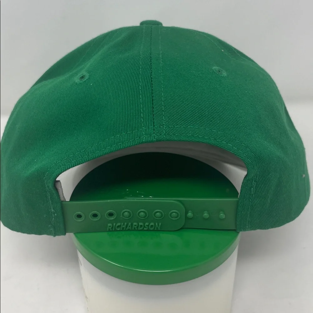 Richardson Green & White KMC Logo Cap Like New Condition